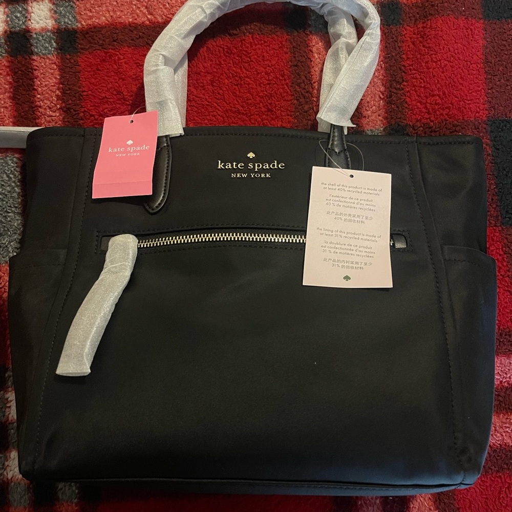 Kate Spade black chelsea medium satchel